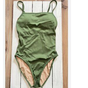 J.Crew Factory Ribbed One-Piece Swimsuit PLUS ***Free Waterproof Phonebag ***